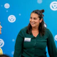 Attendees mingling prior to event start 11